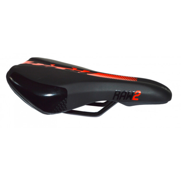 Selle Enfant DDK Raw 2 Noir/Rouge