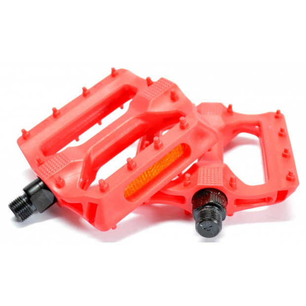 Pédales PNA Nylon Light rouges