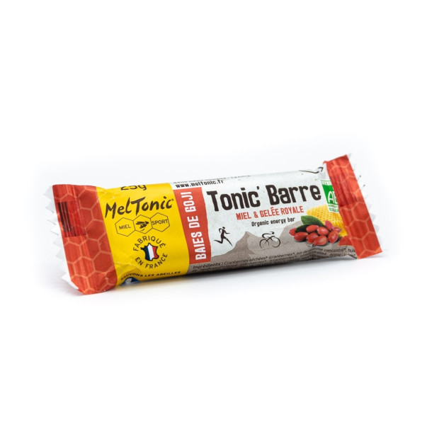 Barre Energétique Bio Meltonic Tonic Miel et Baies de Goji 25g