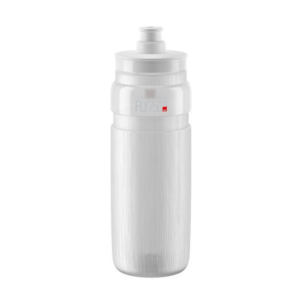 Bidon Elite Fly 750ml Transparent/Gris