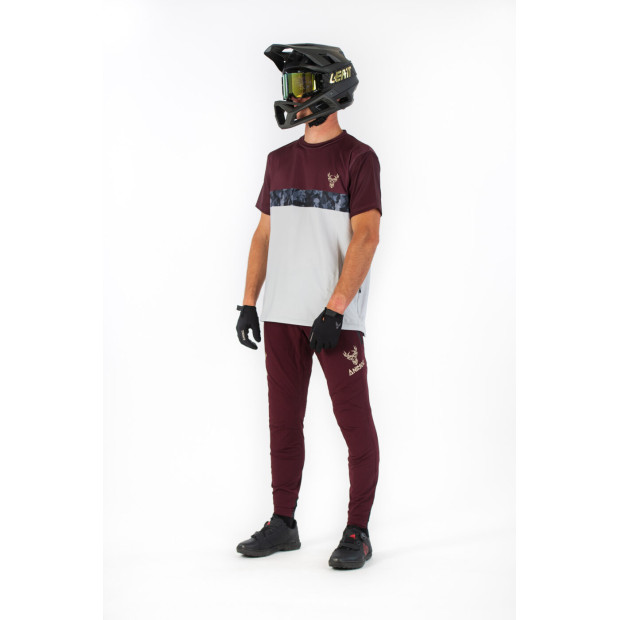 Pantalon Enduro/DH Animoz Wild - Bordeaux