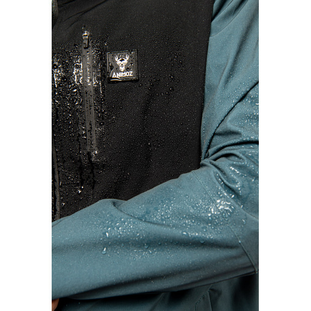 Veste Imperméable Animoz Wild H2O - Noir/Vert