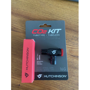 Cartouche de CO2 Hutchinson + Embout 16 g x2