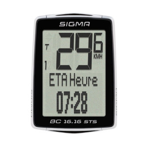 Compteur Sans Fil Sigma BC 16.16 STS