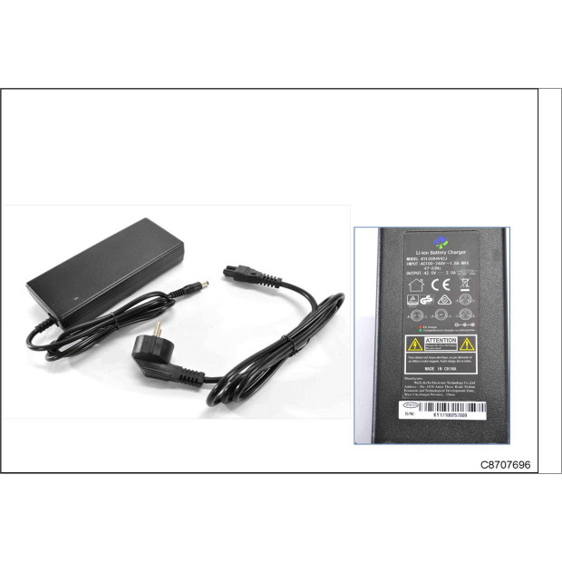 Chargeur de Batterie C8707696 pour Batterie Porte-Bagages