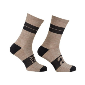 Chaussettes Hiver Agu Six6 Merino Beige