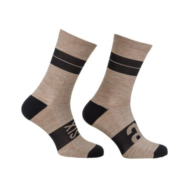 Chaussettes Hiver Agu Six6 Merino Beige
