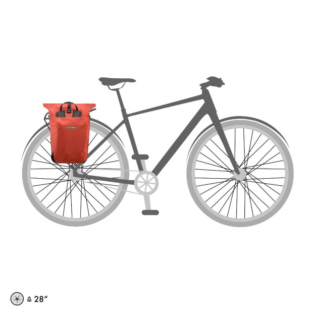 Sacoche Ortlieb Vario PS QL2.1 Vol. 20 L - Rooibos