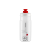 Bidon Biodégradable Elite Jet 550ml Transparent/Rouge