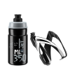 Kit Bidon + Porte-Bidon Elite CEO 350ml Noir/Noir