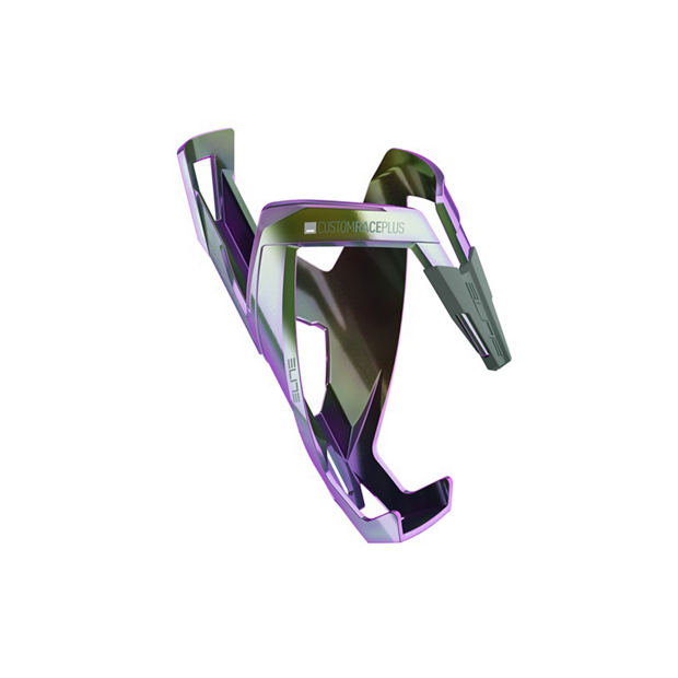 Porte-Bidon Elite Custom Race Plus Vert-Violet Iridescent