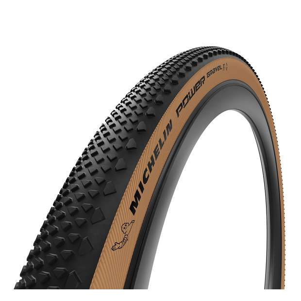 Pneu Michelin Power Gravel Competition Line 700x35 Noir/Marron