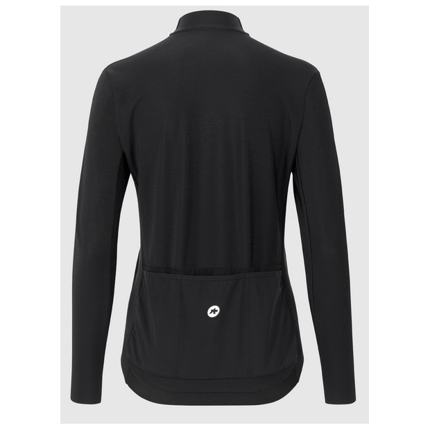 Maillot Femmes Manches Longues Assos Uma GT C2 Noir
