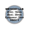 Roulement Enduro Bearings MR18307 LLB ABEC 3 18x30x7 mm