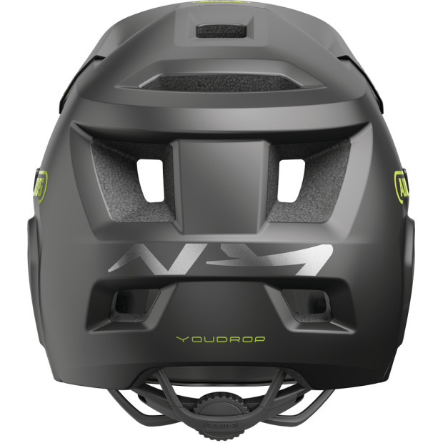 Casque Intégral Enfant Abus YouDrop FF Noir Velouté