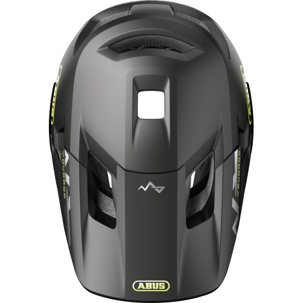 Casque Intégral Enfant Abus YouDrop FF Noir Velouté