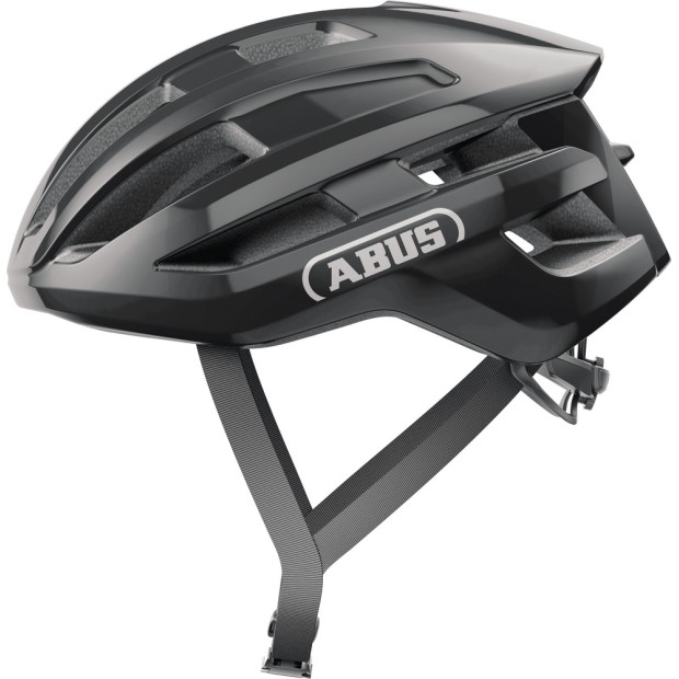 Casque Route/Gravel Abus Powerdome Noir Brillant