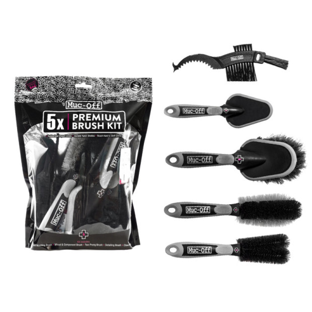 Kit de 5 Brosses Muc-Off pour Nettoyage Vélo