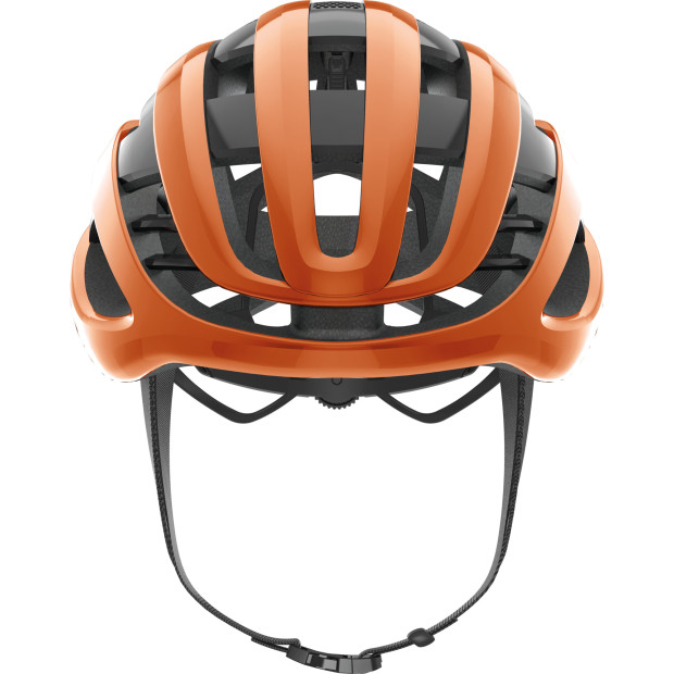 Casque Route Abus AirBreaker Orange Brillant