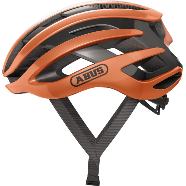 Casque Route Abus AirBreaker Orange Brillant