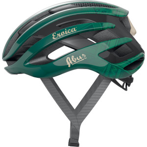 Casque Route Abus AirBreaker Edition Limitée Eroica Vert Toscan