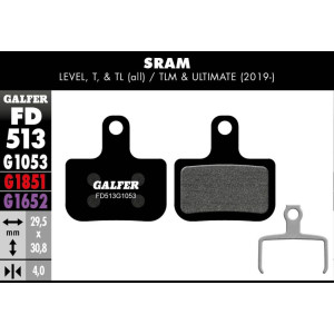 Plaquettes de Frein Galfer FD513 Standard G1053 Sram Level/T/TL