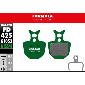 Plaquettes de Frein Galfer FD425 Pro Formula Oro 18k / 24k