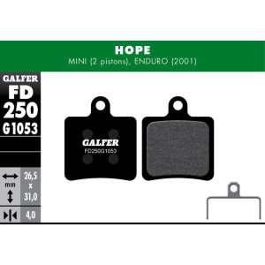 Plaquettes de Frein Galfer FD250 Standard Hope Mini 2