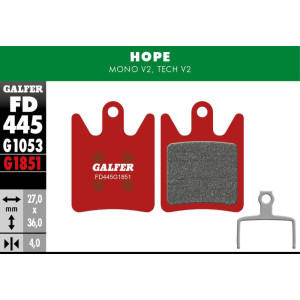 Plaquettes de Freins Galfer FD445 Advanced Hope Mono V2 / Tech 2