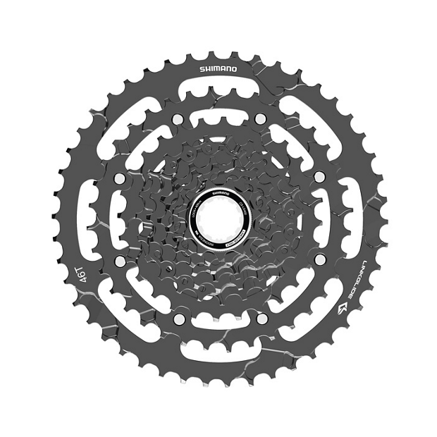 Cassette VTT/VAE Shimano CS-LG400 9V 11-46 Dents