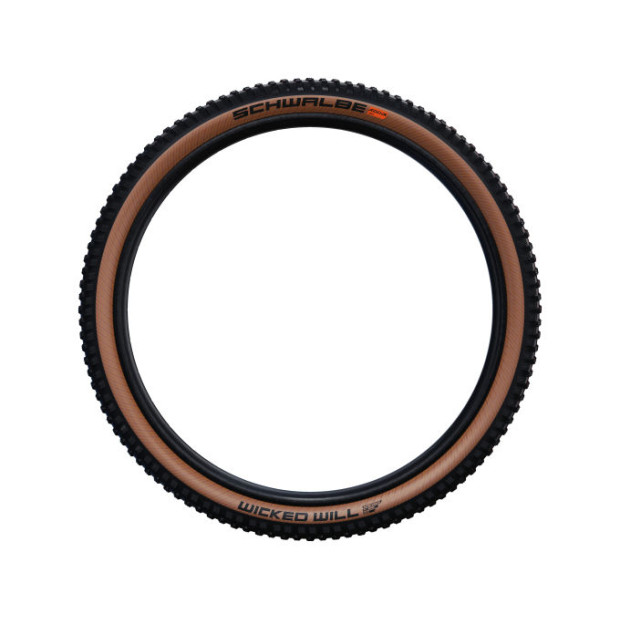 Pneu VTT Schwalbe Wicked Will Super Race Addix Soft 29x2,4" Noir/Marron