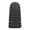 Pneu VTT Tubeless Easy Schwalbe Wicked Will Super Trail 27,5x2,4" Noir/Marron