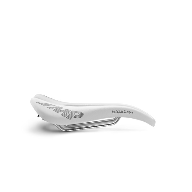 Selle SMP Blastier Rail INOX - 131mm - Blanc