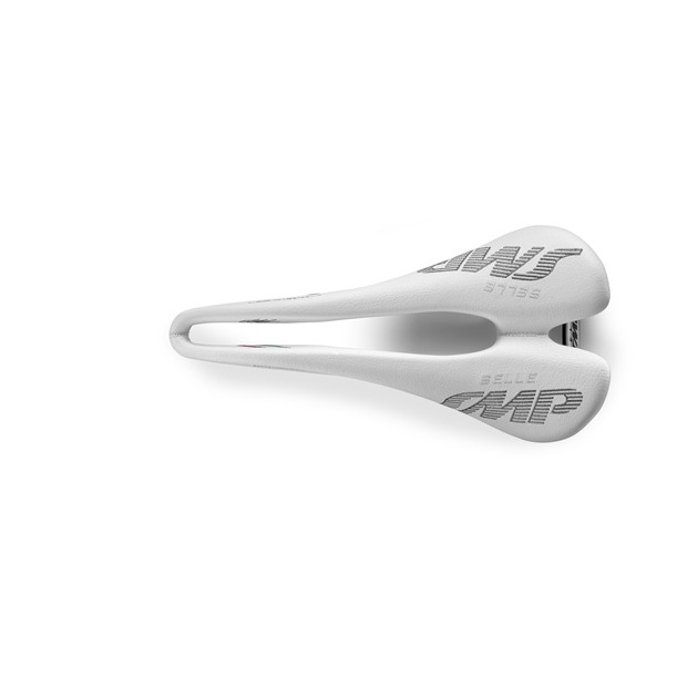 Selle SMP Blastier Rail INOX - 131mm - Blanc