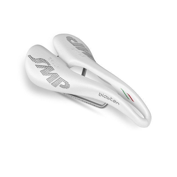 Selle SMP Blastier Rail INOX - 131mm - Blanc
