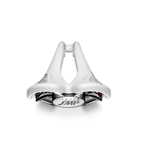 Selle SMP Blastier Rail INOX - 131mm - Blanc