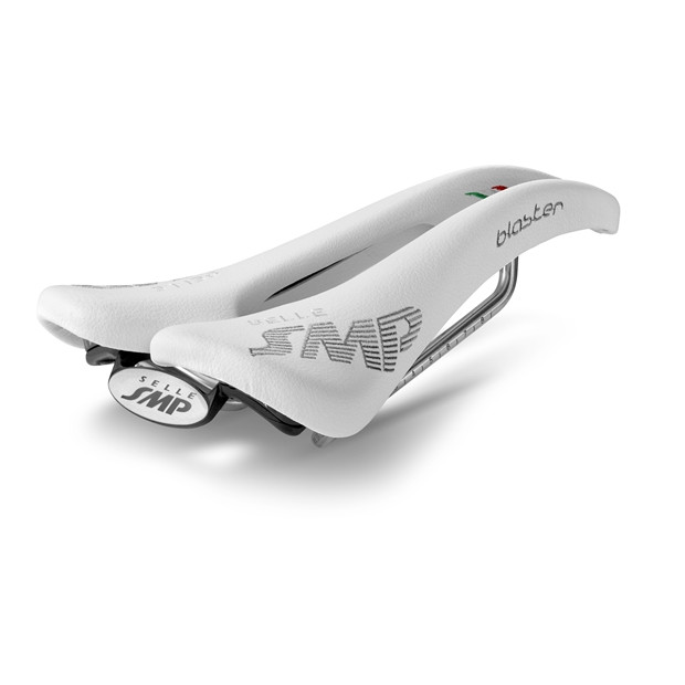 Selle SMP Blastier Rail INOX - 131mm - Blanc