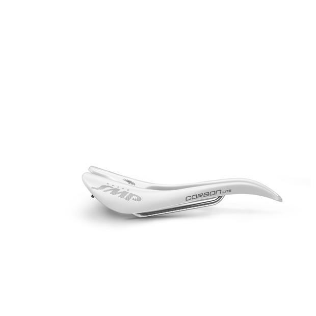 Selle SMP Carbon LITE  Rail Inox - 137mm - Blanc