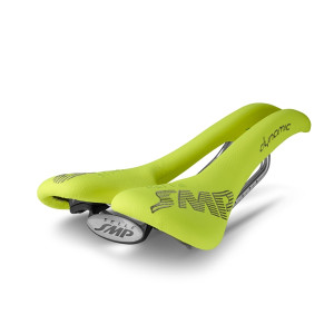 Selle SMP Dynamic Rail Carbone - 138x274mm - Jaune Fluo