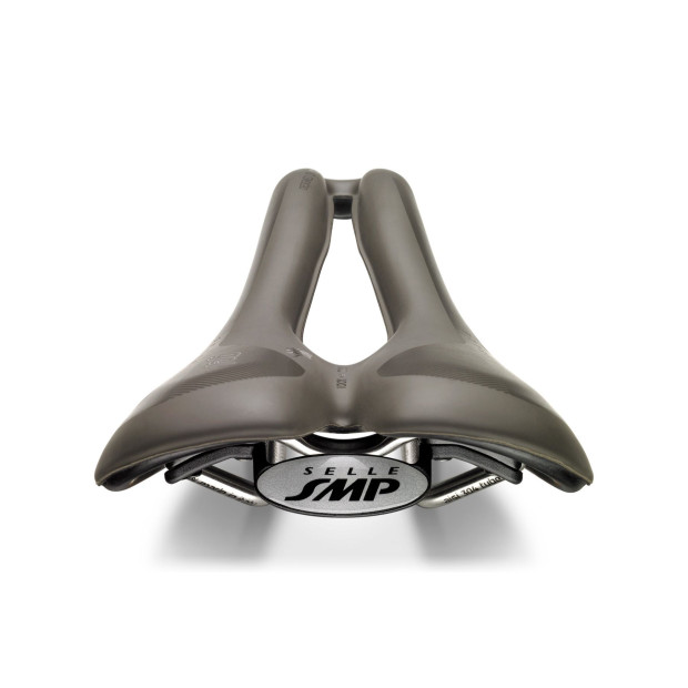 Selle SMP Well Gel Rails Inox 280x144mm Marron Gravel