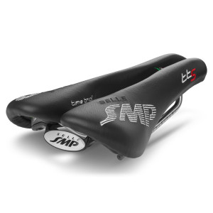 Selle Contre-la-Montre SMP TT5 141x251mm Rails Inox - Noir