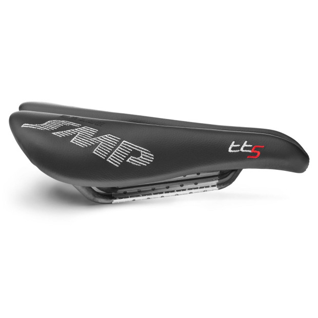 Selle Contre-la-Montre SMP TT5 141x251mm Rails Carbone - Noir