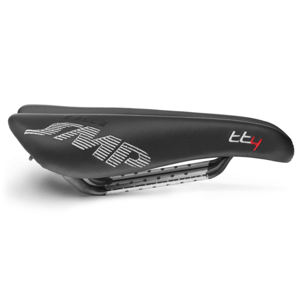 Selle Contre-la-Montre SMP TT4 135x246mm Rails Carbone - Noir