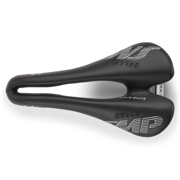 Selle Contre-la-Montre SMP TT4 135x246mm Rails Carbone - Noir