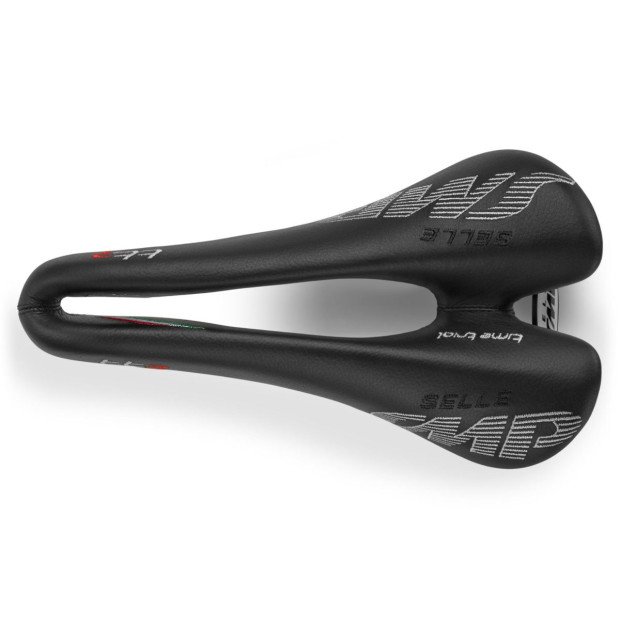 Selle Contre-la-Montre SMP TT3 133x246mm Rails Inox - Noir