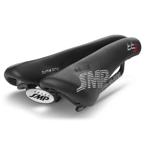 Selle Contre-la-Montre SMP TT3 133x246mm Rails Carbone - Noir