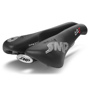 Selle Contre-la-Montre SMP TT2 156x260mm Rails Inox - Noir