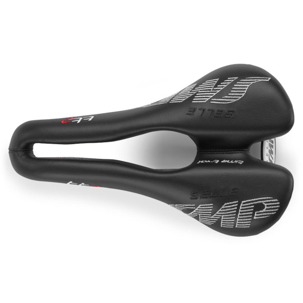 Selle Contre-la-Montre SMP TT2 156x260mm Rails Carbone - Noir