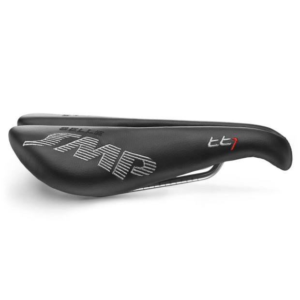 Selle Contre-la-Montre SMP TT1 164x257mm Rails Inox - Noir