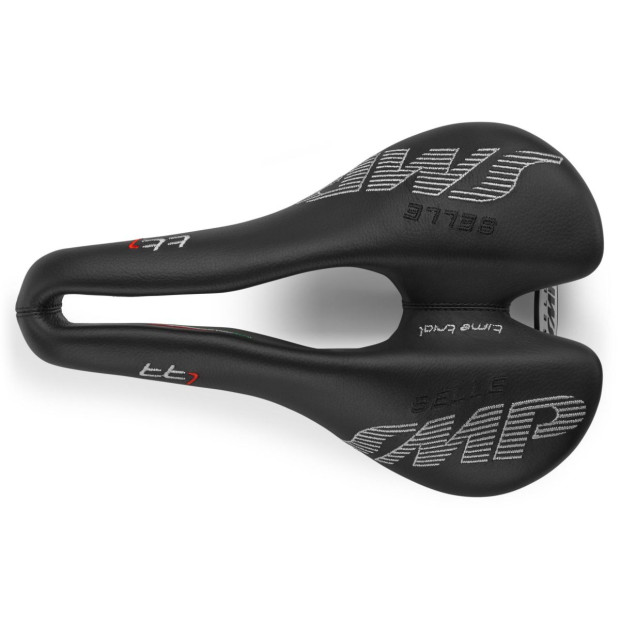 Selle Contre-la-Montre SMP TT1 164x257mm Rails Inox - Noir